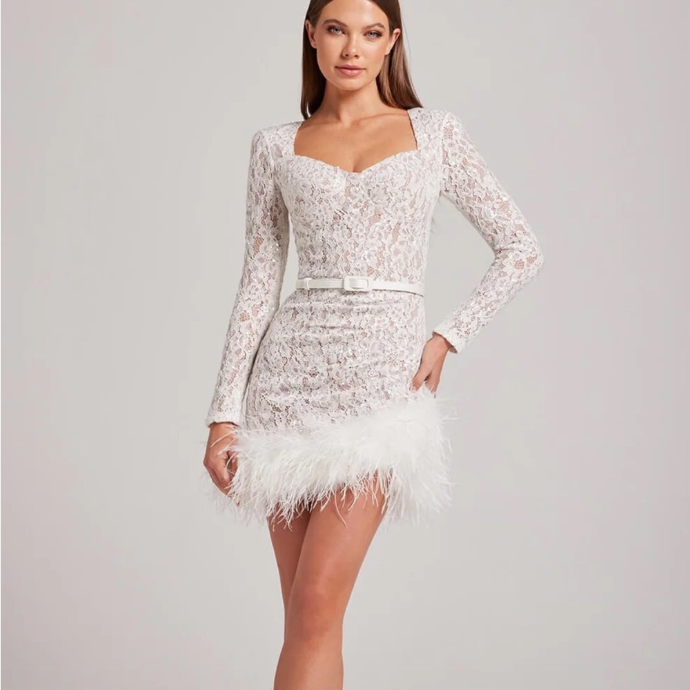 Nadine Merabi Carly White Dress
